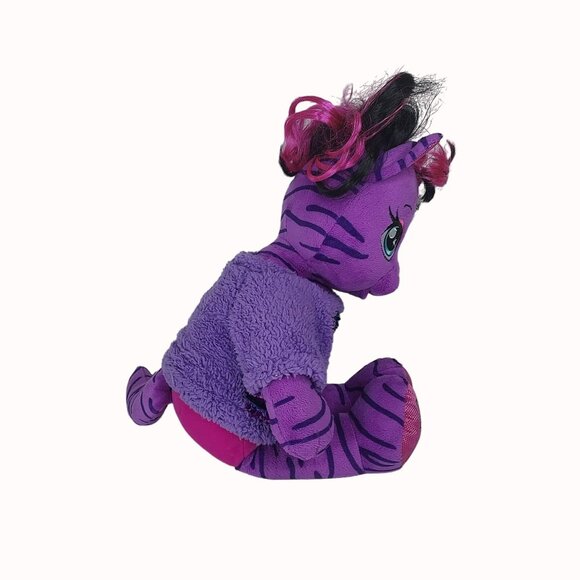 Build-A-Bear Workshop Honey Girls HG Teegan Purple Cat Plush Toy 19" 2017 - Picture 3 of 6